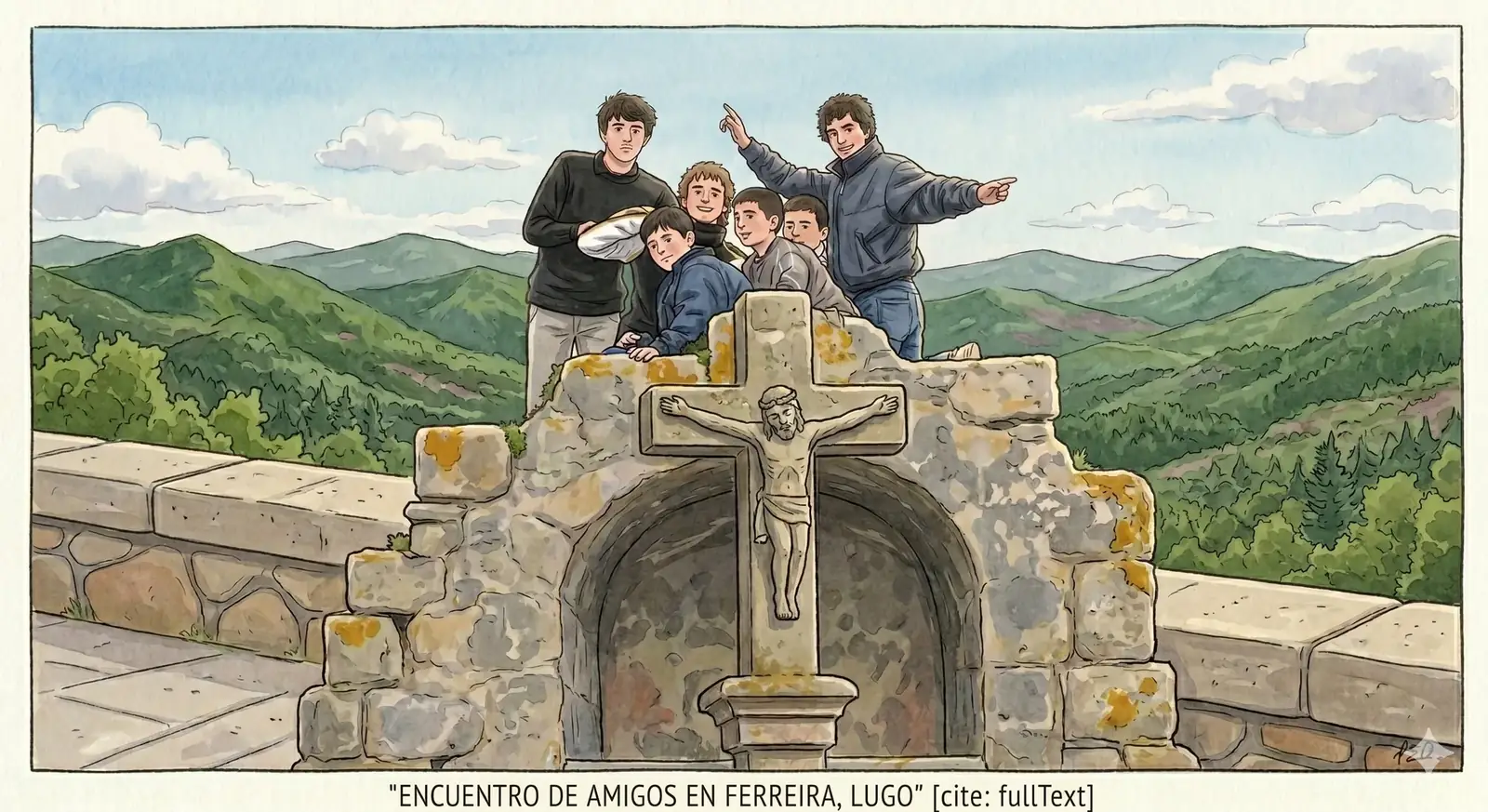 Encuentro en Ferreira, Lugo